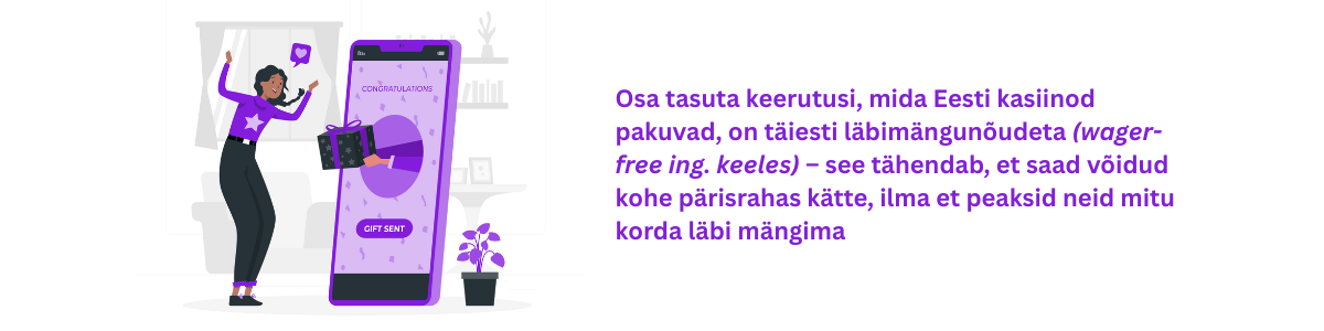Kasiino boonused 2 Kasiinogurud Eesti kasiinode boonused